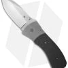 Aaron Frederick Custom Large Spearpoint Frame Lock Knife CF (3.75" Satin) -Knife Shop aaron frederick custom large spearpoint cm