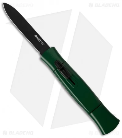 AKC 077 Concord OTF Automatic Knife Dark Green (3.25" Black Flat) 3 AKC 077 Concord OTF Automatic Knife Dark Green (3.25" Black Flat)