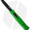 AKC 077 Concord OTF Automatic Knife Green (3.25" Black Flat) -Knife Shop akc 077 otf lime green black plain cm