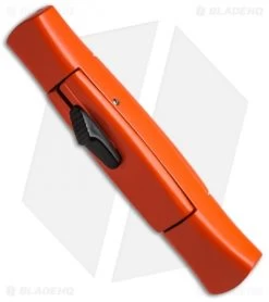 AKC 077 Concord OTF Automatic Knife Orange (3.25" Black Flat) 7 AKC 077 Concord OTF Automatic Knife Orange (3.25" Black Flat) -Knife Shop akc 077 otf orange black plain bottom cm