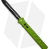 Paragon Estiletto Green OTF Automatic Knife (5.25" Black Plain) -Knife Shop asheville para est zg spear d green black