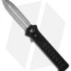 Paragon ATKO10 Black OTF Dagger Knife (3" Damascus) -Knife Shop asheville steel paragon para x sp dam black