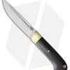 Bark River Ansgar Fixed Blade Knife Black Canvas Micarta (4.75" Satin) -Knife Shop bark river ansgar black canvas micarta BHQ 79578 jr