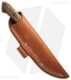 Bark River Knives Wilderness Explorer Knife Bocote (5.75" Satin) -Knife Shop bark river ba250bw sheath cm