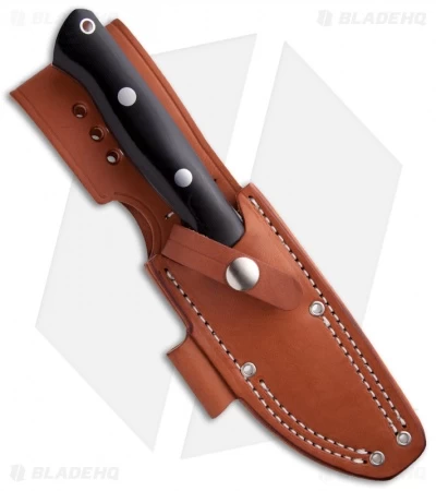 Bark River Knives Bravo 1 Black Canvas Micarta Fixed Blade Knife (4.25" Satin) 4 Bark River Knives Bravo 1 Black Canvas Micarta Fixed Blade Knife (4.25" Satin) - Image 2