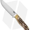 Bark River Camp & Trail Fixed Blade Knife Antique Stag Bone (5" A-2) -Knife Shop bark river camptrail stag bone BHQ 38786 dl