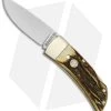 Boker Pocket Lockback Folding Knife Stag Horn (2" Satin) 111006 -Knife Shop boker lockback stag horn 111006 BHQ 40063 dl