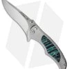 Brian Tighe Custom Tighe Coon Knife Mammoth Tooth Folder (3.75" Polished) -Knife Shop brian tighe flipper mirror polish coon mammoth tooth blue