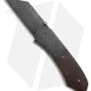 Burr Oak Knives Combat Utility Basic Knife CF/Micarta (3.375" Black) -Knife Shop burr oak c u b 4 8 14
