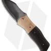 Burr Oak Knives Dreadnought Knife LSCF/Mokume (3.5" San Mai Damascus) #1 -Knife Shop burr oak custom folder dreadnought