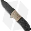 Burr Oak Knives First Responder Flipper #3 Knife LSCF/Mokume (3.5" Damascus) -Knife Shop burr oak first responder flipper3 cm