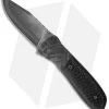 Burr Oak Knives Scout Knife Damascus/Carbon Fiber (3.5" San Mai) -Knife Shop burr oak scout dam
