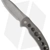 Brad Zinker Titanium Frame Lock Flipper Knife (3.5" Matte) -Knife Shop bz custom 2