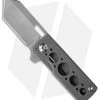Brad Zinker Custom Mini Tanto Flipper Knife Titanium (1.875" BB/SW) -Knife Shop bz mini tanto ats 34