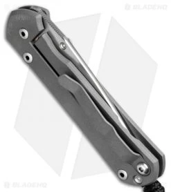 Chris Reeve Small Sebenza 21 Knife CGG Side Arm (3.625" Satin) -Knife Shop chris reeve small sebenza 21 side arm back dl