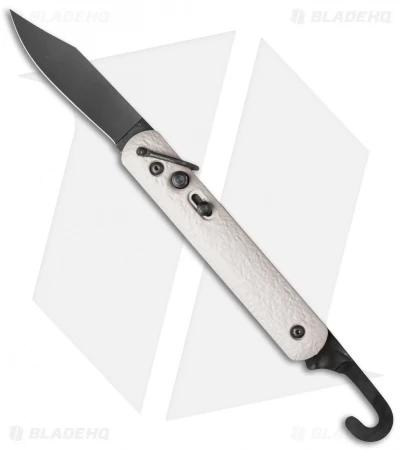 Colonial Knife Company Tan Auto Rescue Knife W/Rescue Hook Bail (3" Black) 729 3 Colonial Knife Company Tan Auto Rescue Knife W/Rescue Hook Bail (3" Black) 729