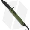 Colonial Knife Company Auto Rescue Military Knife Bail Loop (Green PLN) M-726B -Knife Shop ckc auto combat ball non serrated 01726 grn green