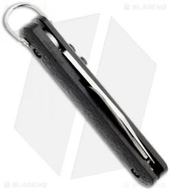 Colonial M-724 Rescue Automatic Knife + Bail Loop (3" Satin) -Knife Shop ckc auto series 724 black side