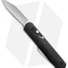 Colonial Knife Company Black Rescue Automatic Knife (3" Plain) M-724 -Knife Shop colonial knife company m 724 black ball loop 1