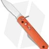 Colonial M-724 Bail Loop Rescue Automatic Knife Orange (3" Satin Serr) -Knife Shop colonial knife company m724 orange serrated