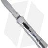 AKC Concord OTF Automatic Knife Silver (3.25" Stonewash Serr)