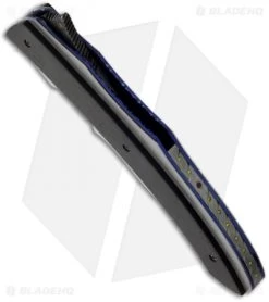 Corrie Schoeman Ilusion Flipper Folder Knife (3.5" Damascus) -Knife Shop corrie schoeman illusion flipper folder side