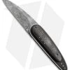 Corrie Schoeman Raindrop Liner Lock Knife LSCF (3" Damascus) -Knife Shop corrie schoeman raindrop flipper damascus