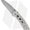 CRKT 14K Summit Mt. Rainier Liner Lock Knife (2.875" Bead Blast Serr) 6612N -Knife Shop crkt 6612n mt rainier