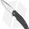 CRKT Ken Onion Ripple Frame Lock Knife Black (3.125" Satin) K405KXP -Knife Shop crkt k405kxp onion ripple