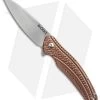 CRKT Ken Onion Ripple Bronze Folding Knife (3.16" Satin Plain) K406BXP -Knife Shop crkt onion ripple bronze k406bxp