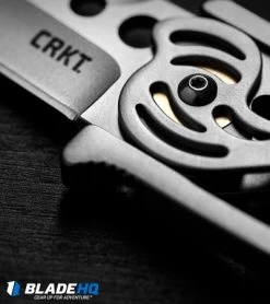 CRKT Van Hoy Snap Lock Folding Knife (2.5" Bead Blast) 5102N -Knife Shop crkt van hoy snap lock BHQ 51824 dl 2