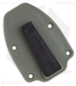 ESEE Knives ESEE-3P-MB-DT Knife W/ MOLLE Back (3.88" Tan Plain) -Knife Shop esee 3 clip green