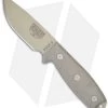 ESEE Knives ESEE-3P-DT-KO Knife (3.88" Tan Plain) *No Sheathing* -Knife Shop esee 3p dt 1
