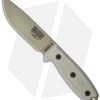ESEE Knives ESEE-4P-MB-DE Fixed Blade Knife + MOLLE Back (4.5" Dark Earth) -Knife Shop esee 4p mb de