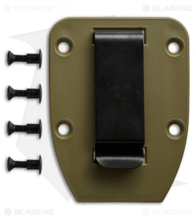 ESEE Knives 3/4 Clip Plate For ESEE-4 (OD Green) 4 ESEE Knives 3/4 Clip Plate For ESEE-4 (OD Green) - Image 2