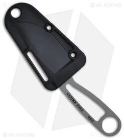 ESEE Knives Izula Neck Knife Gray W/Sheath -Knife Shop esee izula gray sheath 1