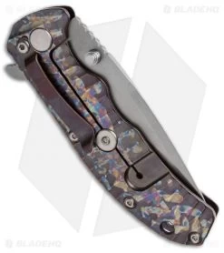 Kizer Cutlery Ki401X1 Flipper Frame Lock Knife Titanium (3.5" Stonewash) -Knife Shop kizer cutlery ki4401xb titanium folder stonewash side