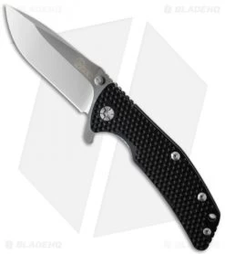 Kizer Folding Knife Black G-10/Titanium (3.75" Satin) Ki404B1