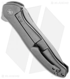Kizer Cucchiara Bad Dog Flipper Knife Titanium (4.25" Stonewash) Ki5463A2 -Knife Shop kizer ki5463a2 side cm