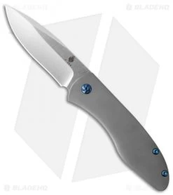 Kizer Vagnino Velox 2 Flipper Knife Titanium (3.375" Stonewash) Ki4478