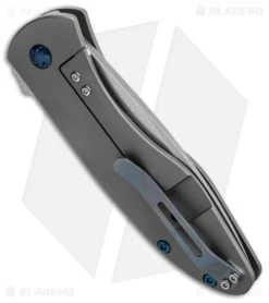 Kizer Vagnino Velox 2 Flipper Knife Titanium (3.375" Stonewash) Ki4478 -Knife Shop kizer velox 2 ki4478 side cm