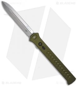 Paragon Estiletto Green OTF Automatic Knife (5.25" Plain)