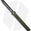 Paragon Estiletto OD Green OTF Automatic Knife (5.25" Black Plain) -Knife Shop paragon estiletto otf od green para est odg dlc black plain