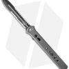 Paragon Estiletto Dagger OTF Automatic Gray USA (Black Serr) -Knife Shop paragon para est s usa gm 2x cm