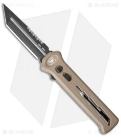 Paragon Para X Tanto OTF Automatic Knife Brown Bolt (3.5" Black Serr)