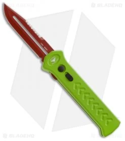 Paragon PARA-XD-CP Zombie Green OTF Automatic Knife (3.6" Red)