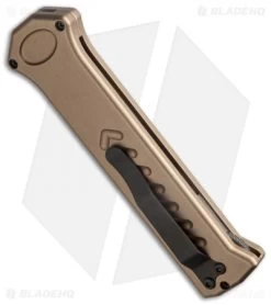 Paragon Para Automatic Knife Bronze (3.5" Bead Blast Serr) XD-SP-PW-SX2 -Knife Shop paragon para xd pw sx2 ng cm side