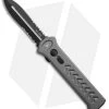Paragon PARA-XD OTF Gray Automatic Knife (3.625" Black Serr) -Knife Shop paragon xd sp gr sx2 d