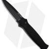 Piranha Bodyguard Automatic Knife Black Tactical (3.3" Black) -Knife Shop piranha bodyguard black tactical