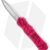 Piranha Excalibur OTF Automatic Knife Pink (3.2" Mirror) -Knife Shop piranha excalibur pink mirror plain